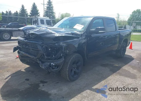 2019 Ram 1500 Big Horn/Lone Star 4X4 5'7 Box z USA, uszkodzony, nr VIN 1C6RRFFG0KN919093